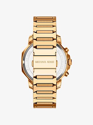 Oversized Prescott Gold-Tone Watch