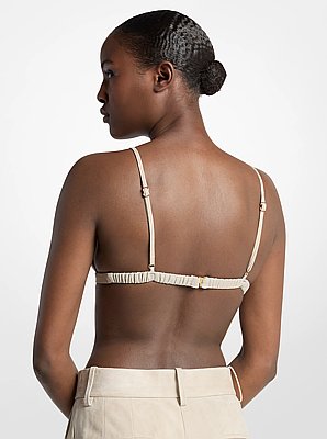 Suede Bra Top