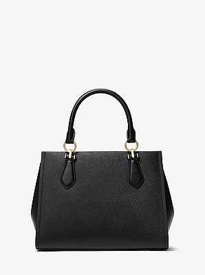 Bolso satchel Marilyn mediano de piel saffiano