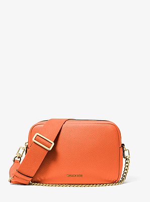 Bryant Medium Pebbled Leather Camera Crossbody Bag image number 0