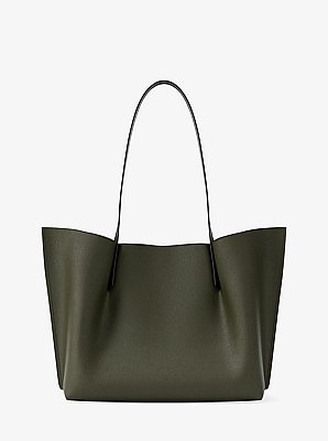 Emilia Large Pebbled Leather Tote Bag