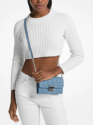 Borsa a tracolla Tribeca convertibile in pelle