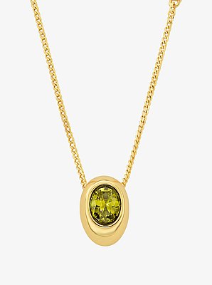 Cubic Zirconia Pendant Necklace