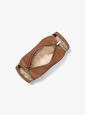 Jet Set Travel Small Pebbled Leather Convertible Crossbody Bag