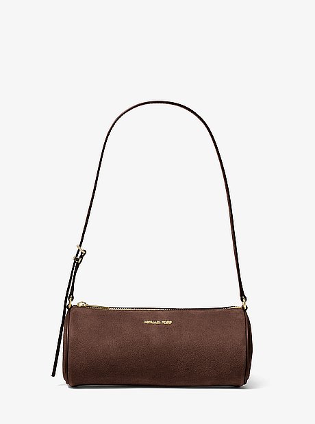 Bolso pochette Ashton peque&ntilde;o de forma cil&iacute;ndrica