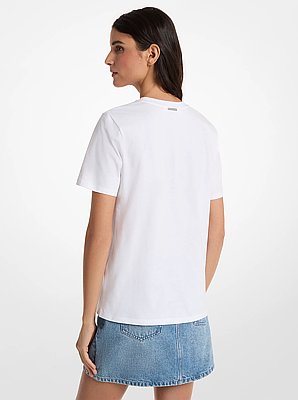 Graphic Logo Cotton T-Shirt