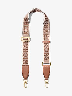 Logo Jacquard Bag Strap