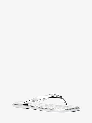 Jet Set Metallic PVC Flip-Flop