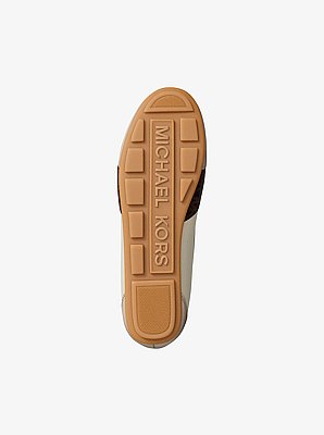 Espadrille ballerine Brielle &agrave; bande &agrave; logo Signature