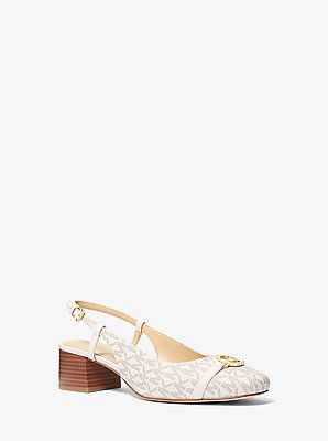 Slingpumps Dori mit Signature-Logomuster