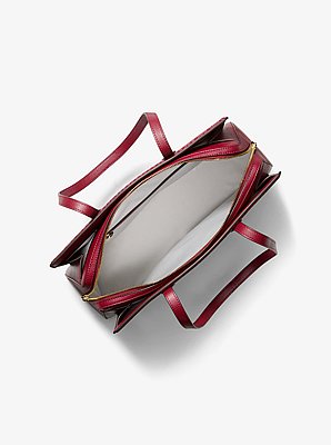 Laila Medium Signature Logo Tote Bag