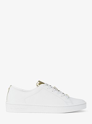Keaton Leather and Metallic Sneaker