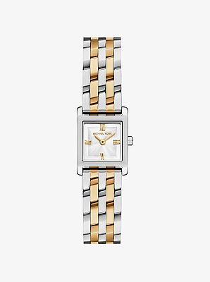 Zweifarbige Mikro-Armbanduhr Georgie