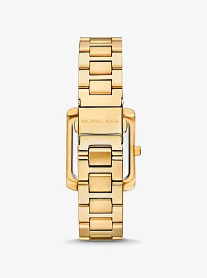 Petite Emery Gold-Tone Watch and Jewelry Gift Set
