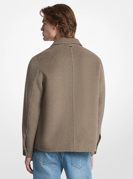 Joshua Wool Blend Shirt Jacket