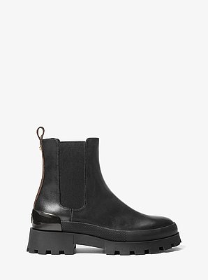 Rowan Leather and Logo Chelsea Boot