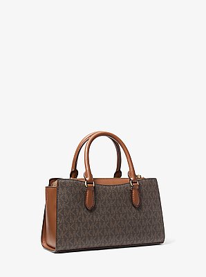Arden Small Signature Logo Messenger Bag