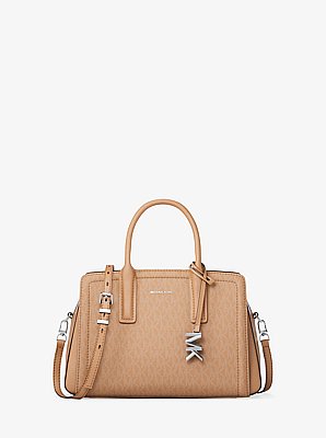 Henkeltasche Laila Small mit Signature-Logomuster