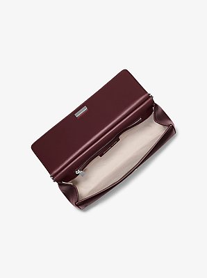 Carmine Medium Leather Pochette