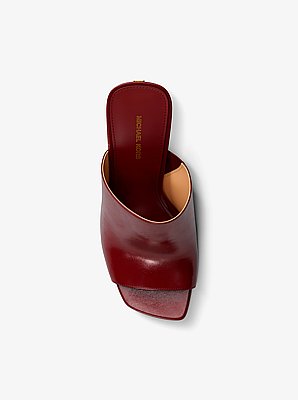 Mule Haisley en cuir