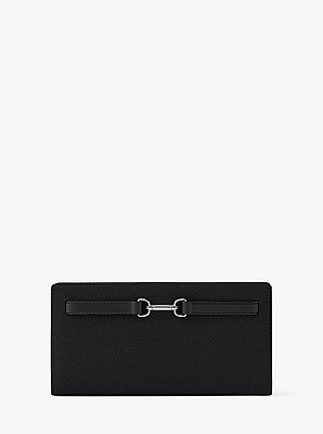 Carson Large Pebbled Leather Wallet