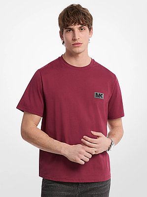 T-shirt en coton &agrave; logo graphique