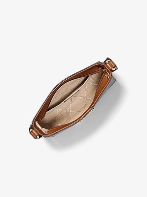Jet Set Travel Small Signature Logo Messenger Bag