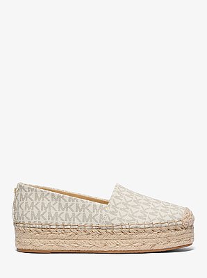 Lynn Signature Logo Platform Espadrille