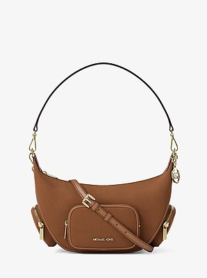 Merritt Medium Suede Convertible Shoulder Bag
