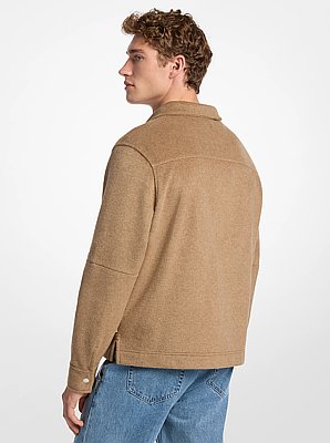 Double-Knit Flannel Jacket