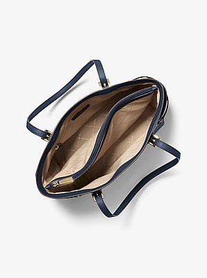Voyager Large Saffiano Leather Tote Bag