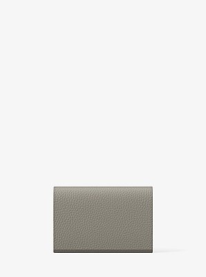 Hudson Pebbled Leather Card Case