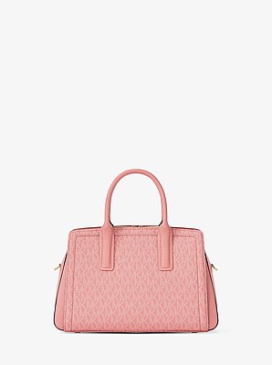 Laila Small Signature Logo Satchel