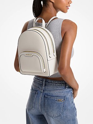 Mochila Jaycee mediana de piel granulada