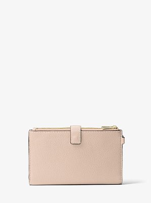 Cartera Adele de piel con compartimento para smartphone