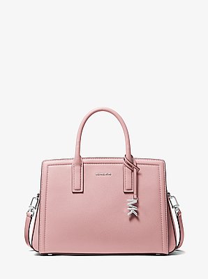 Bolso satchel Laila mediano de piel