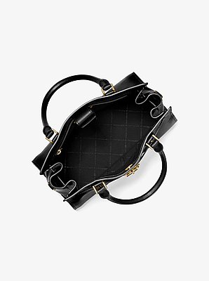 Landon Medium Leather Satchel