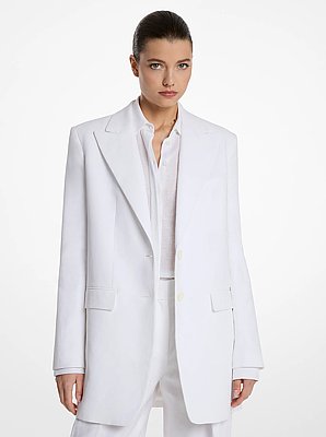 Linen Boyfriend Blazer