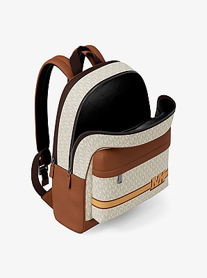 Sac &agrave; dos Pacey ray&eacute; &agrave; logo Signature et &agrave; ornements