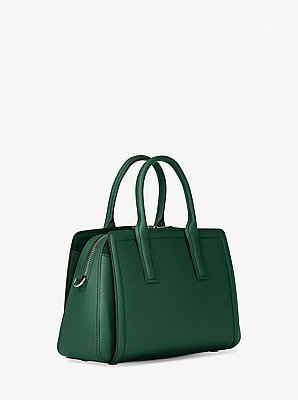 Laila Medium Leather Satchel