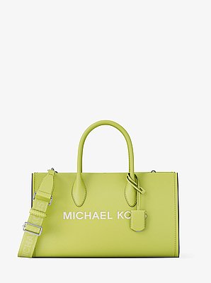 Mirella Medium Pebbled Leather Satchel