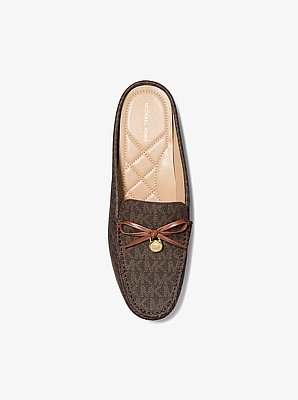 Greta Signature Logo Mule