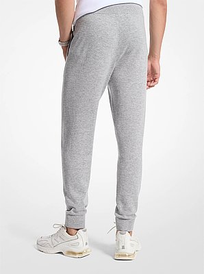 Wool and Cashmere Blend Joggers