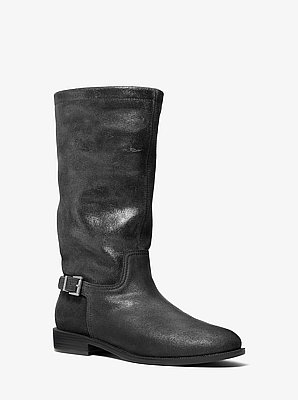 Botte Harleigh en cuir &agrave; effet us&eacute;