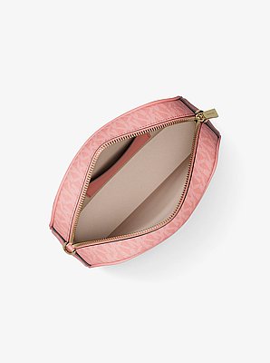 Jet Set Small Signature Logo Camera Crossbody Bag
