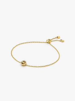 Fulton Precious Metal-Plated Sterling Silver Slider Bracelet