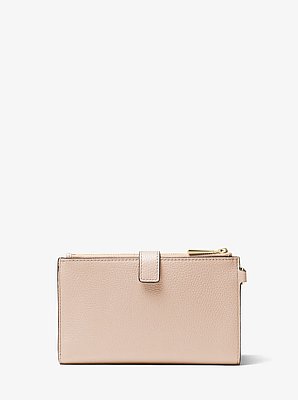 Cartera Adele de piel con compartimento para smartphone
