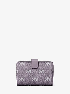 Jet Set Travel Medium Signature Logo Billfold Wallet