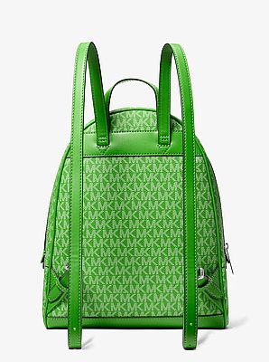 Rhea Medium Signature Logo Backpack