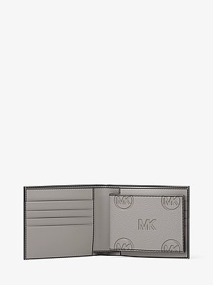 Cooper Logo Debossed Billfold Wallet With Passcase